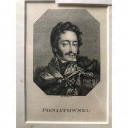 Poniatowski - Stahlstich, 1850
