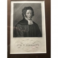 Dr. M. F. Schmaltz - Stahlstich, 1850