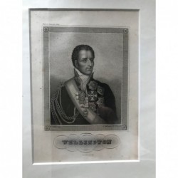 Wellington - Punktierstich, 1850