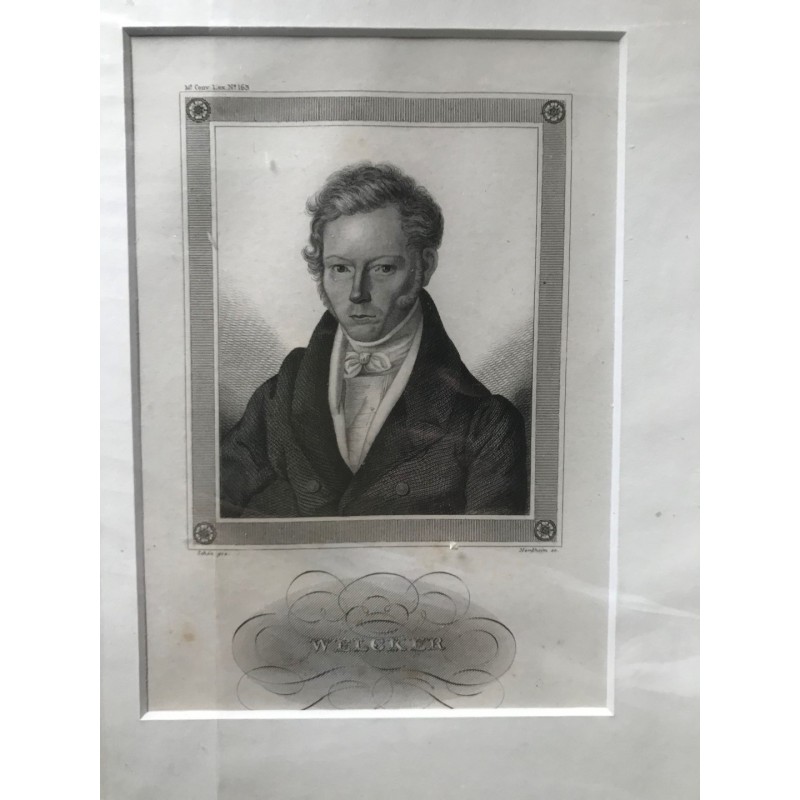 Welcker - Stahlstich, 1850