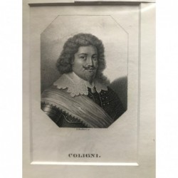 Gaspar de Colioni - Stahlstich, 1850