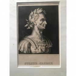 Julius Caesar - Stahlstich, 1850