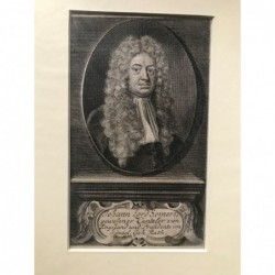 Johann Lord Somers - Kupferstich, 1780