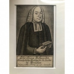 Christian Schmidt - Kupferstich, 1780