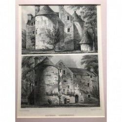 Dalpersie, Aberdeenshire - Stahlstich, 1850