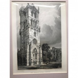 Dundee: The Church Tower - Stahlstich, 1850