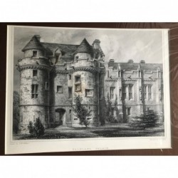 Falkland Palace - Stahlstich, 1850