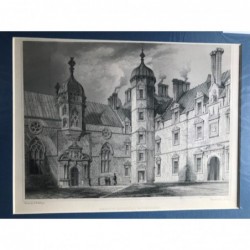 Heriots Hospital - Stahlstich, 1850