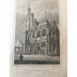 Köln, Ansicht: Das Rathaus in Cöln - Stahlstich, 1847