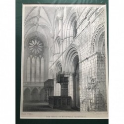 Kirkwall Cathedral: The Choir of... - Stahlstich, 1850