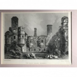 Kirkwall, the Earl's Palace - Stahlstich, 1850