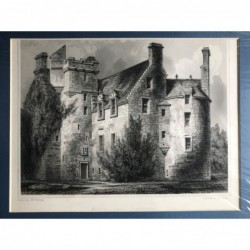 Leuchar's: Earls Hall - Stahlstich, 1850