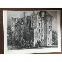 Castle Stuart, N.W. - Stahlstich, 1850