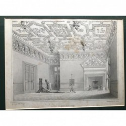 Wintoun House, the Drawing Room - Stahlstich, 1850