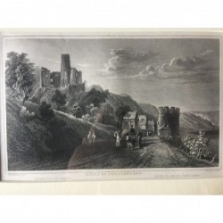 Fürstenberg: Ansicht - Stahlstich, 1832