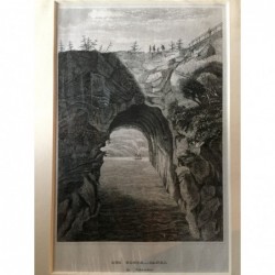 Goeta- Kanal: Ansicht - Stahlstich, 1850