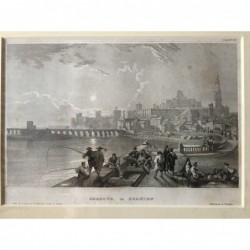 Cordoba: Ansicht - Stahlstich, 1850