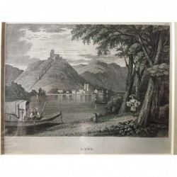 Lugo: Ansicht - Stahlstich, 1850
