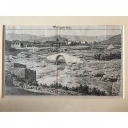 Podgoriza: Ansicht - Lithographie, 1840