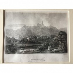 Die Boyneburg: Ansicht - Stahlstich, 1850