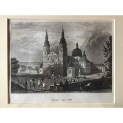Fulda: Der Dom - Stahlstich, 1850