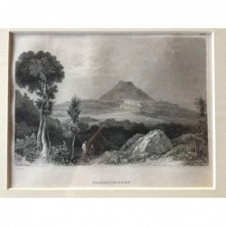 Hohenstaufen: Ansicht - Stahlstich, 1861