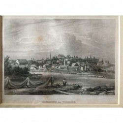 Richmond: Ansicht - Stahlstich, 1860