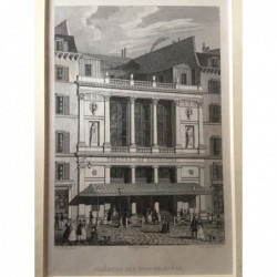 Paris: Théatre des Nouveautes - Stahlstich, 1850