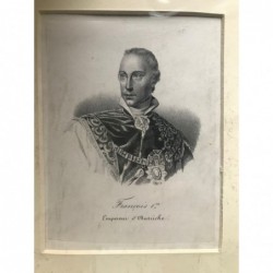 Franz I. - Lithographie, 1830