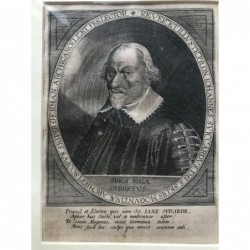 Porträt:Johann Schweickard - Kupferstich, 1620