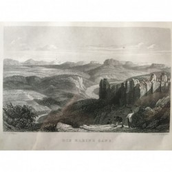 Die kleine Gans, Gesamtansicht - Stahlstich, 1857