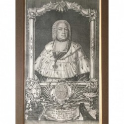 Johann Friedrich Karl von Ostein - Kupferstich, 1750