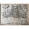 Mainz, Wahrhaffter geometrischer Grundriss. (Mainz) - Kupferstich, 1645