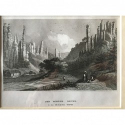Der Bieler Grund: Ansicht - Stahlstich, 1861
