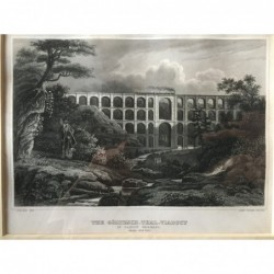 Göltzschtalviadukt - Stahlstich, 1859