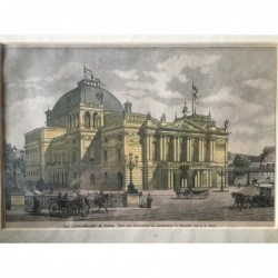 Berlin: Lessing-Theater - Holzstich, 1880