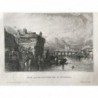 Irun: Teilansicht - Stahlstich, 1860