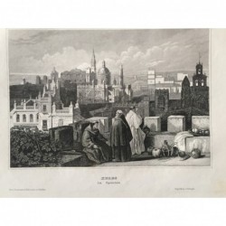Xeres: Teilansicht - Stahlstich, 1860