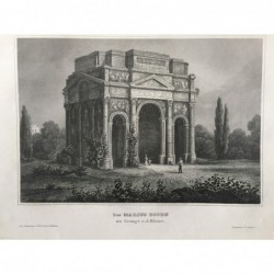 Orange: Ansicht Mariusbogen - Stahlstich, 1860