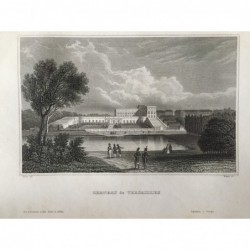 Versailles. Ansicht - Stahlstich, 1860