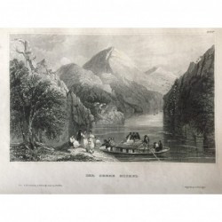 Der obere Michel: Ansicht - Stahlstich, 1860