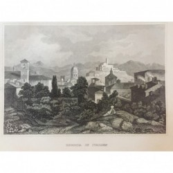 Brescia: Ansicht - Stahlstich, 1860
