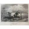 Columbia Bridge: Ansicht - Stahlstich, 1860