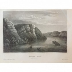 Maiden Rock: Ansicht - Stahlstich, 1860