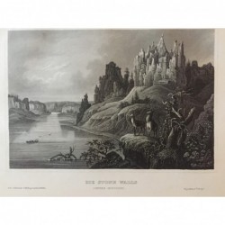 Stone Walls: Ansicht - Stahlstich, 1860