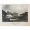 Granada: Ansicht Marktplatz - Stahlstich, 1860