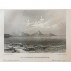 Managuasee: Ansicht - Stahlstich, 1860