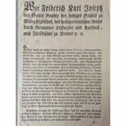 Verfahren beim Schuldeneintreiben - Buchdruck, 1802