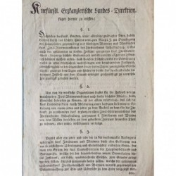 Einrichtung eines 'Zivil-Wittweninstitutes' - Buchdruck, 1804