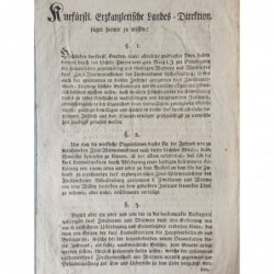 Einrichtung eines 'Zivil-Wittweninstitutes' - Buchdruck, 1804